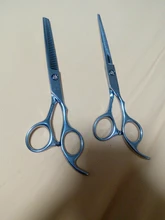 Tijeras profesionales para peluquería, juego de corte de pelo, acero japonés, 440C, 5,5, 6,0, 888