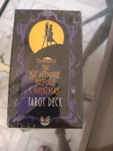 Juego de mesa de pesadilla antes de Navidad, baraja de Tarot y guía en PDF, adivinación, cuenta el futuro