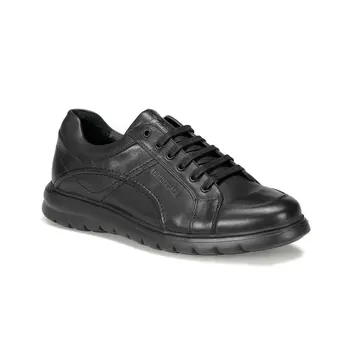 

FLO BASEL 9PR Black Men 'S Classic Shoes LUMBERJACK