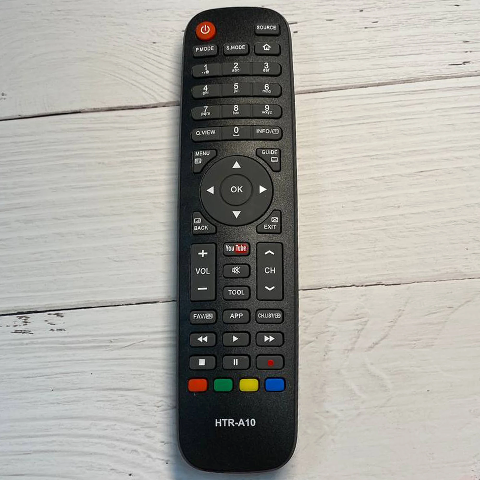 Remote Control For Haier Htra10 Lcd Tv, Le49k6500u, Le50k6000sf