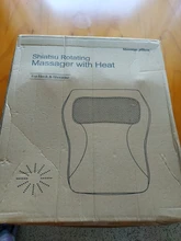 Novedosa almohada de masaje 3 en 1 para cuello, espalda, hombros y cintura, masajeador corporal, regalo para aliviar el dolor, fácil de llevar, para coche, hogar, enchufe europeo