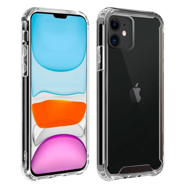 Funda Iphone X 11 12 13 14 15 pro max Transparente TPU GEL Antigolpes  Reforzada