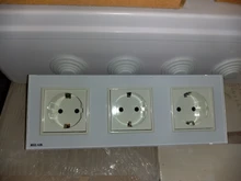 Power-Socket Module Outlet Glass-Panel Wall Safety WELAIK 220v 16a Diy-Parts EU A8EW