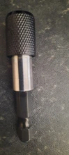 Screwdriver Extension-Bar Magnetic-Bit-Holder Adjustable Quick-Release Hex Shank 60mm 100mm