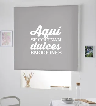 

Blind Iroa roll for kitchen/Sweet Emotions! ROLLER BLINDS TRANSLUCENT! (GRAY 100X175)