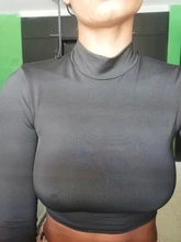 Womon-Camiseta de algodón calada para mujer, tops sexys de vendaje con espalda descubierta de manga larga, tops Harajuku ajustados, ropa de calle de punto