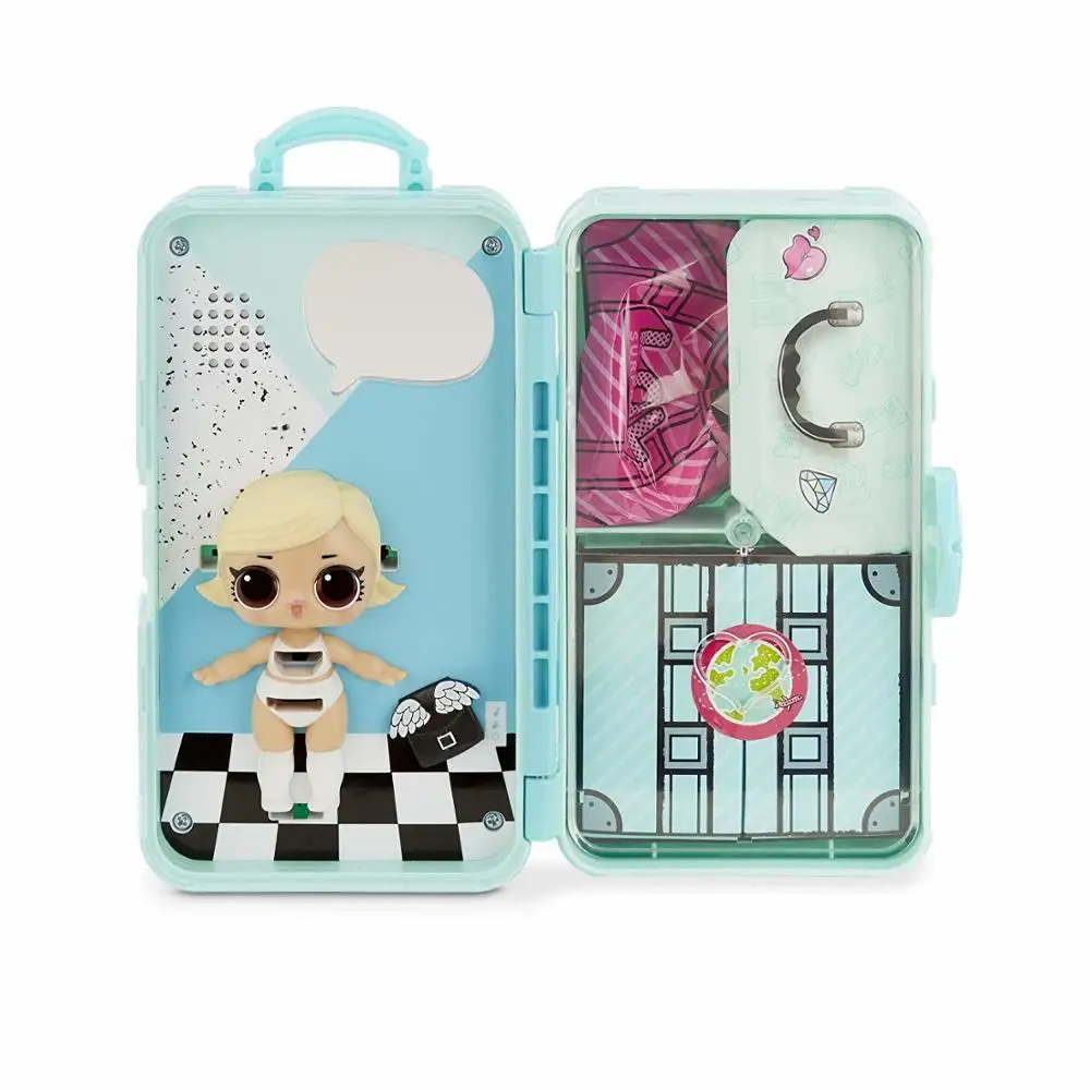  Style Suitcase-Suitcase Stylist with doll As if Baby