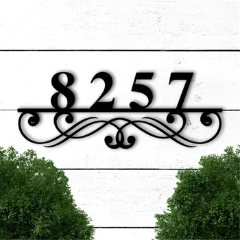 

Custom House Numbers, Address Sign, House Number Plaque, Address Numbers Plaque, Front Porch Decor Housewarming Gift Porch Signs