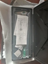FUJIWARA-Calibrador digital de acero inoxidable Vernier, de 0 a 150mm, 1/64 fracción/MM/pulgada, LCD, resistente al agua, IP54