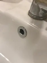 Bathroom Basin faucet Sink Overflow Cover Brass Six-foot Ring Insert Replacement