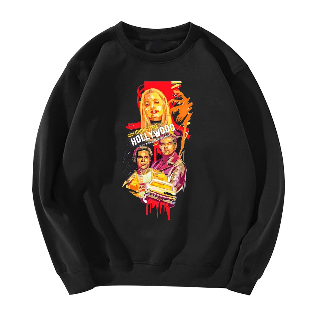 

Once Upon A Time In Hollywood Printed Men's Hoodies 2019 Spring Autumn Male Casual Hoodies Sweatshirts Women Sweatshirt Tops