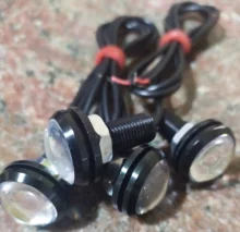 Signal-Lamp Day-Lights Led Eagle Auto Waterproof White Yellow Blue DC Backup Eye Red