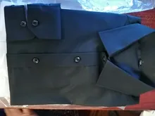 Camisa de vestir de manga larga para hombre, Camisa de vestir Masculina de alta calidad, a la moda, de hierro, Formal, Regular Fit, para oficina