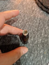 5 unds/pack 1ml 2ml 3ml 5ml 10ml ámbar delgada rollo de vidrio en botella de prueba de muestra viales para aceites esenciales con el rodillo de Metal/bola de cristal