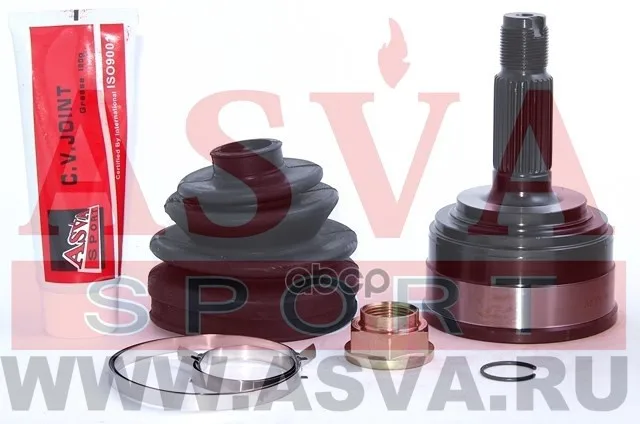 Шрус Внешний Honda: Crv Rd1-Rd2,Inspare,Saber Ua1/Ua2,Odyssey Ra1/Ra2,S-Mx Rh,Step Wagon Rf1/Rf2/32*64*28 ASVA арт. HN33
