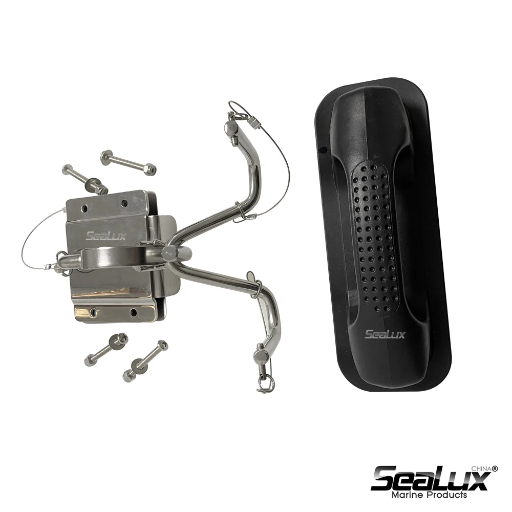 Sealux 2 комплекта на посылка Insta lock Quick Davits набор для надувных лодок с ручкой морской