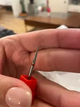 Cortador de carburo de tungsteno de alta calidad, broca para uñas, resistente al desgaste, manicura, pulido, herramientas de pulido de cutículas para taladro de manicura, 1 ud.