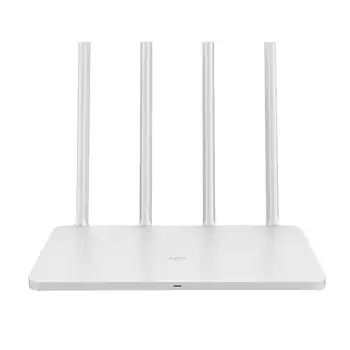 

WIRELESS ROUTER XIAOMI MY ROUTER 3C - 802.11N/G/B - 300MBPS - 4 ANTENNAS-2 * LAN 10/100MBPS - 1 * WAN 10/100MBPS-WHITE