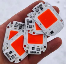 Cob-Lamp-Bead Floodlight-Decoration Led-Chip White Blue Green 220V Yellow 30W IC DIY