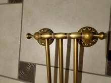Carved-Paper-Holder Bathroom-Hardware-Set Brass-Collection Antique Wall-Mounted