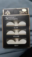 SHIDISHANGPIN-pestañas postizas suaves 3D, 27 estilos, finas tupidas, gruesas, pestañas postizas, pestaña hecha a mano, maquillaje de ojos, 3 pares
