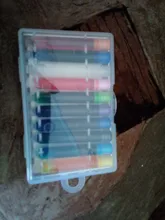 Paquete de caja de 10 unidades, pluma estilográfica de color, bomba Convertidora de recarga de tinta, cartuchos recarga para pluma de 3,4mm