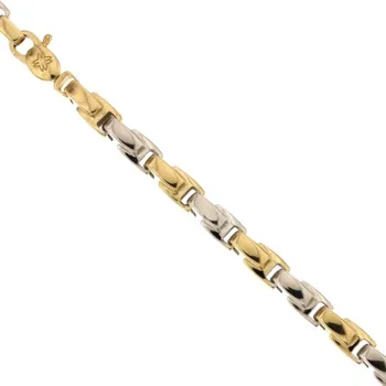 

Bracelet Men gold Yellow and White 803321734685