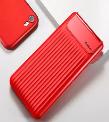 Baseus 10000 мАч Power Bank Quick Charge 3 0 Dual USB ЖК дисплей повер банк внешний аккумулятор