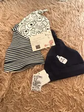 Baby-Hats Caps Newborn 0-6-Months 100%Cotton Printed for 3pcs-Per-Lot KF268