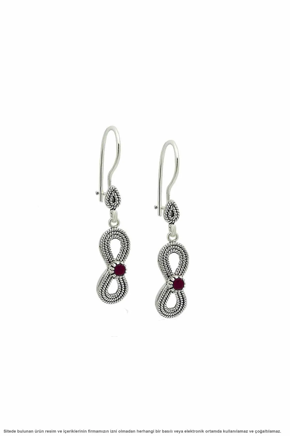 

Silver Filigree Infinity Ladies Earrings