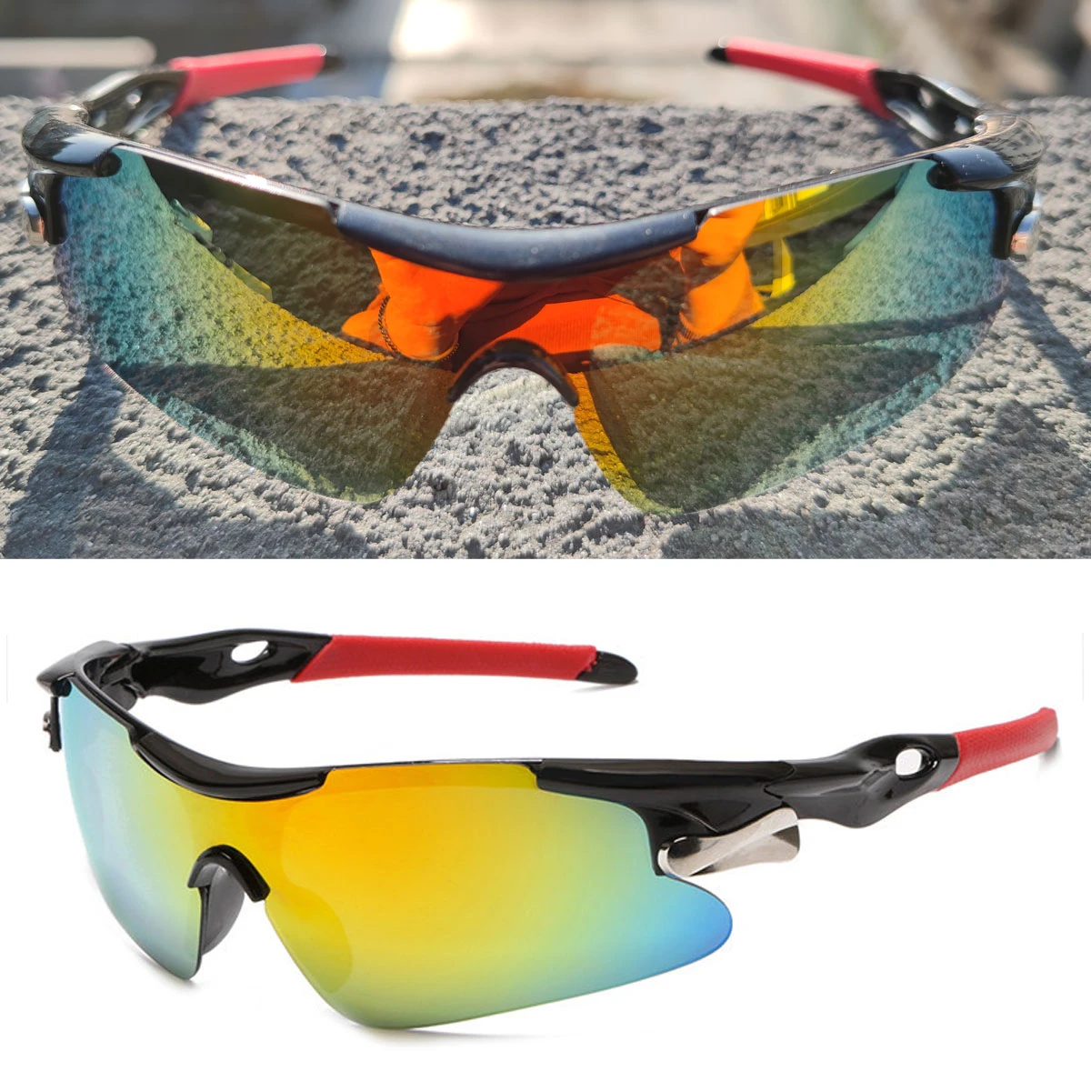 2022 New Outdoor Cycling Eyewear Sunglasses Bike Bicycle Riding Glasses