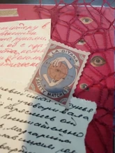 46 unids/pack Retro Museo filatélico serie cuarderno de recortes con pegatinas decorativas palo etiqueta álbum diario papelería pegatina de sello