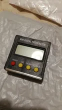 Mini transportador digital de 360 grados, inclinómetro, caja de nivel electrónico, herramientas de medición de base magnética