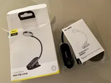 Baseus Led Desk Lamp Clip-On Night Light Reading Computer Keyboard illuminated Eye Protection