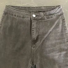 Vaqueros de corte Slim para mujeres cintura alta Mujer Pantalones de pitillo Vaqueros cintura elástica Slim Pantalones mujer de talla grande de primavera y otoño