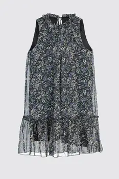 

Trendyol Back Low-Cut Flower Pattern Dress TWOSS20EL2224