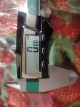 FUJIWARA-Calibrador digital de acero inoxidable Vernier, de 0 a 150mm, 1/64 fracción/MM/pulgada, LCD, resistente al agua, IP54