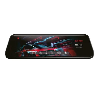 

SLIMTEC / Автомобильный видеорегистратор-зеркало с двумя камерами Dual M9