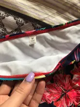 Conjunto de Bikini con volantes de cintura alta para mujer, bañador Sexy con volantes, traje de baño de dos piezas, ropa de playa Floral con cuello en V, 2020