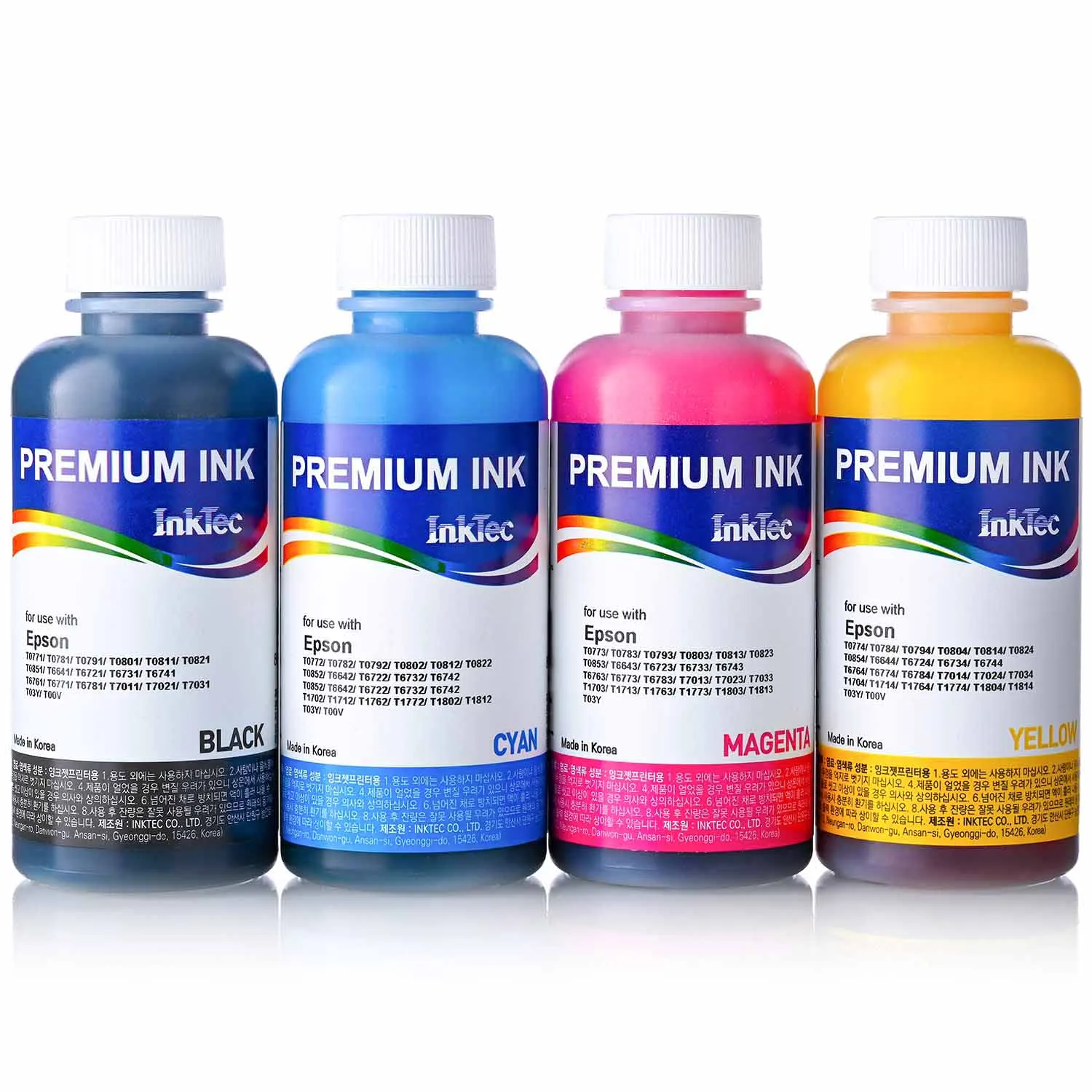 Чернила для Epson L100 L110 L120 L200 L210 L300 L350 L355 L550 L555 L1300 4 х 100 мл комплект | Компьютеры и офис
