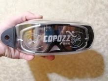 COPOZZ-Gafas de natación de silicona con marco grande para hombre y mujer, cómodas, antivaho, UV, impermeable