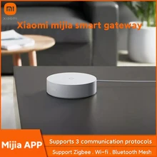 Xiaomi Mijia – passerelle intelligente pour maison connectée, Bluetooth, multi-mode, Zigbee, fonctionne avec l'application Mijia et Apple Homekit