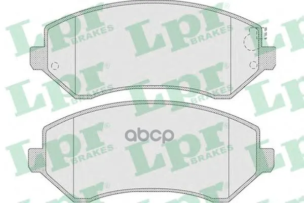 Колодки Тормозные Chrysler Voyager 2.4-3.3 00-/Jeep Cherokee 2.4-3.7 01-Передние Lpr 05p1005 Lpr арт. 05P1005