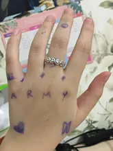 Vintage Ancient Silver Color Happy Smiling Face Open Rings for Women Punk Hip Hop Adjustable