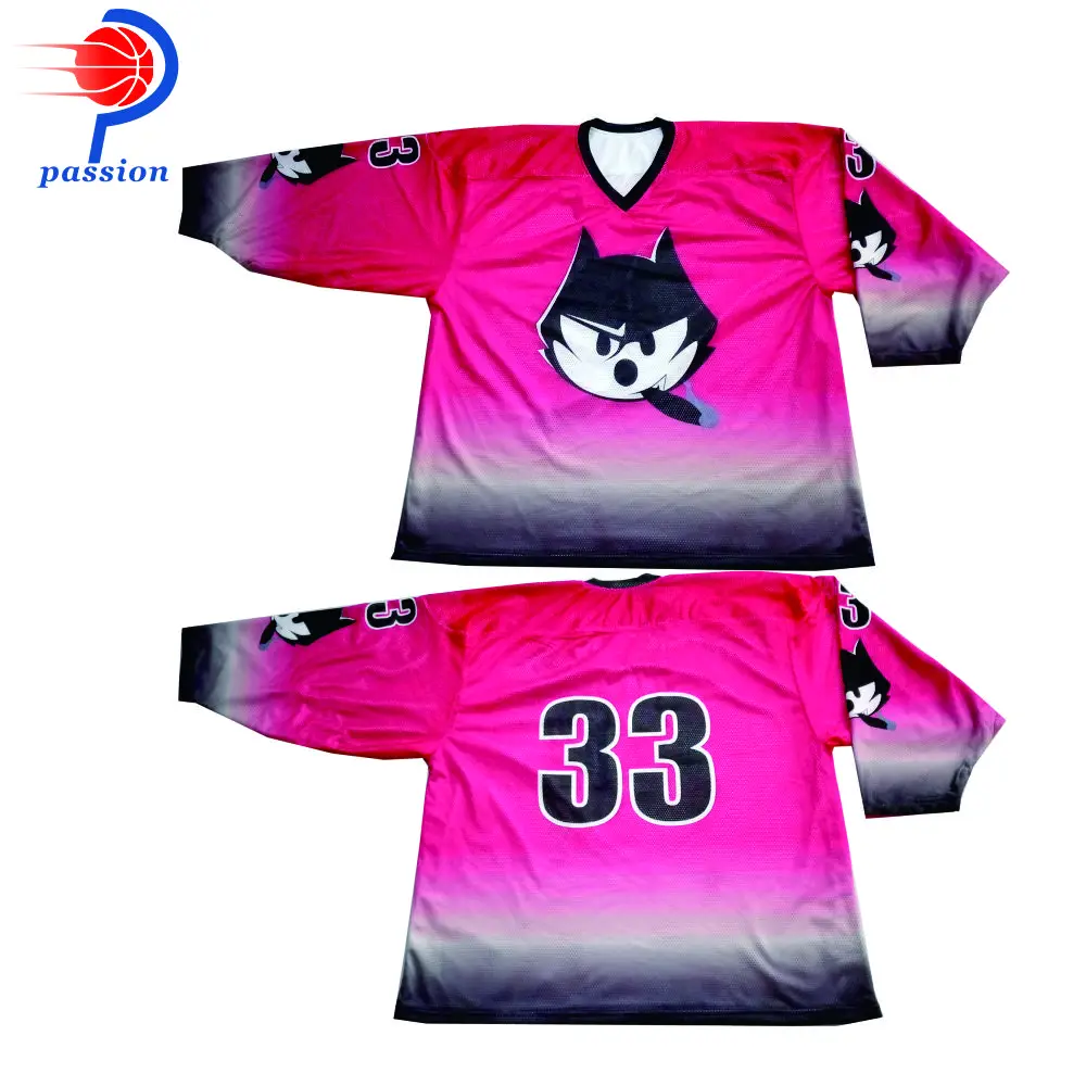 Минимальный заказ 5 шт. оптовая продажа низкая цена печать на Джерси для хоккея с