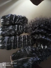 BHF-Cabello Humano ondulado con cierre, 4 mechones, brasileño, Remy, ondulado, Natural, 100%, 50g, estilo Bob corto