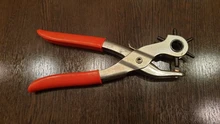 Eyelet Puncher Plier Setter-Tool Watchband-Strap Sewing-Machine-Bag Leathercraft Revolve