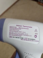 Termómetro Digital LED infrarrojo para niños y adultos, Sensor de temperatura sin contacto para la frente del bebé