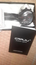 CRRJU-Reloj de pulsera deportivo de lujo para hombre, cronógrafo de cuarzo, con correa de malla y fecha automática de acero inoxidable, diseño único, informal