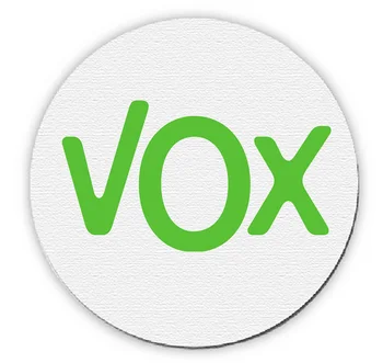 

ROUND LOGO PARTY VOX mousepad raton
